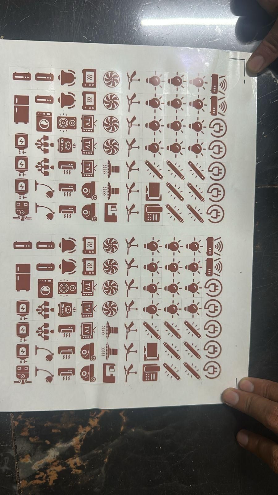 Gold Switch Stickers - CoolClings.com