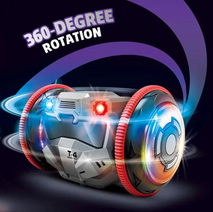 360° Rotating RoboMaxCar Toy — Pure Joy for Kids - CoolClings.com