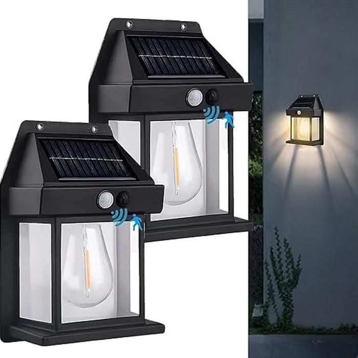 SunPower Outdoor Wall Light – Bright Nights, Zero Bills - CoolClings.com