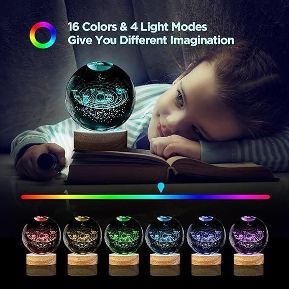 3D Crystal Lamp Ball(Assorted Design) - CoolClings.com