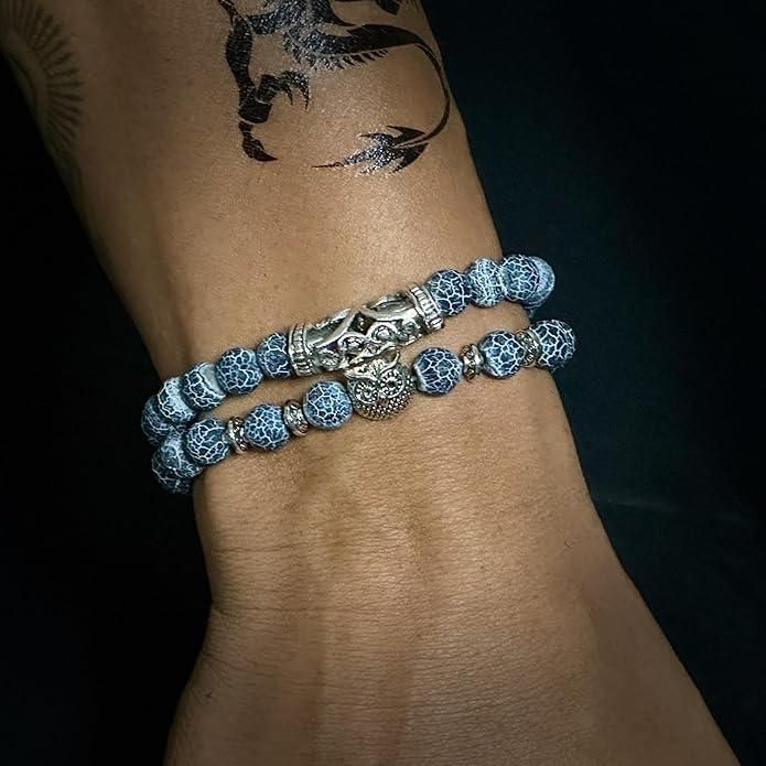 Natural Stone Owl Bracelet - CoolClings.com