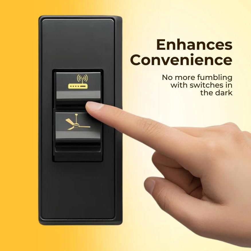 Gold Switch Stickers - CoolClings.com