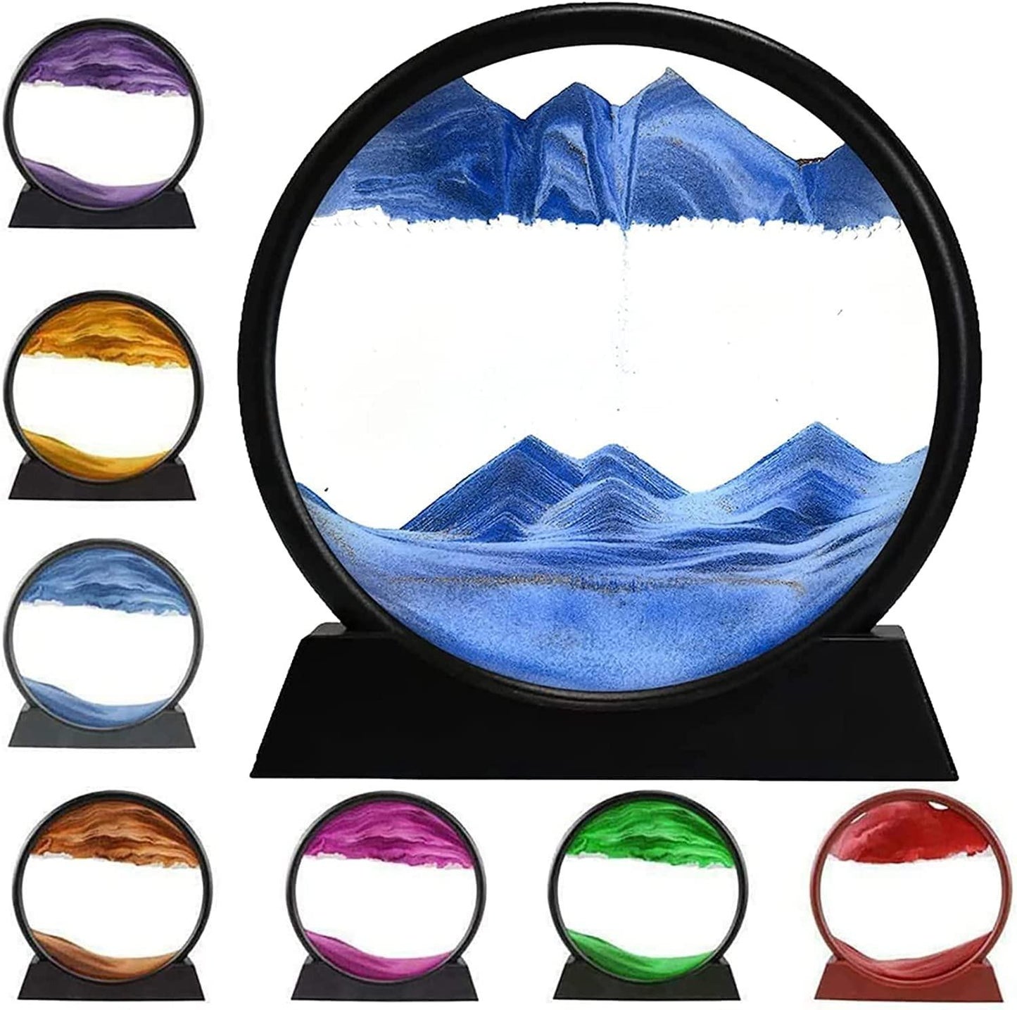 Relaxing Kinetic Sandscape Art Table Desk - CoolClings.com