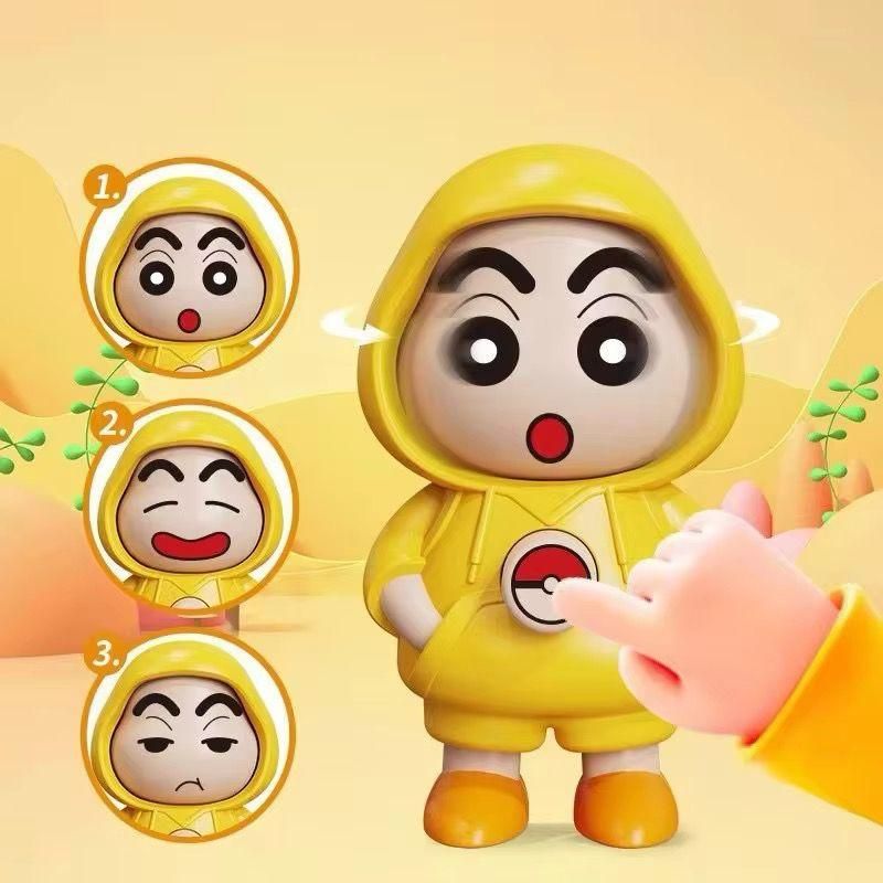 Shinchan Face Chaning Keychain - CoolClings.com