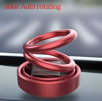 Car/Room Air Freshener- Solar Power Rotating Car/Room Air Freshener Perfume, Long Lasting French Organic Fragrance - CoolClings.com