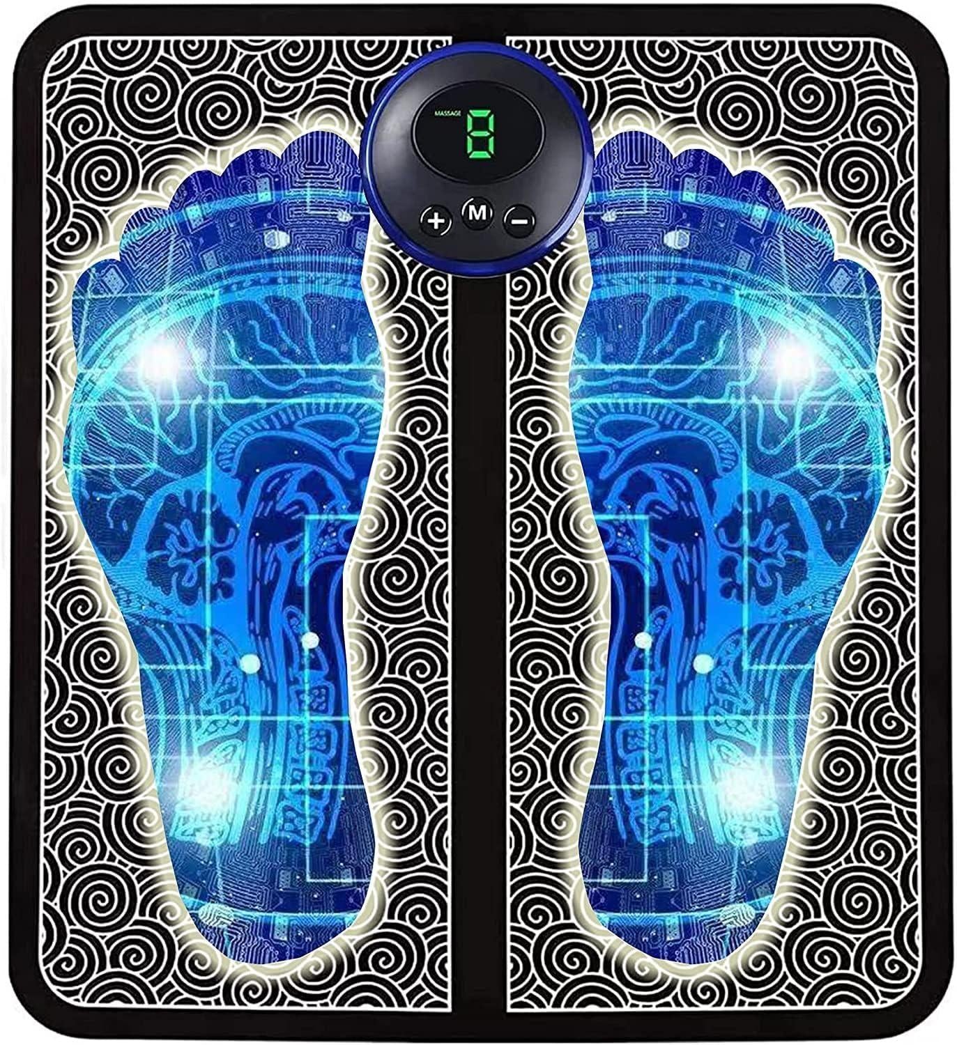Vibrating Bubble Electric Ems Foot Massager Pad - CoolClings.com