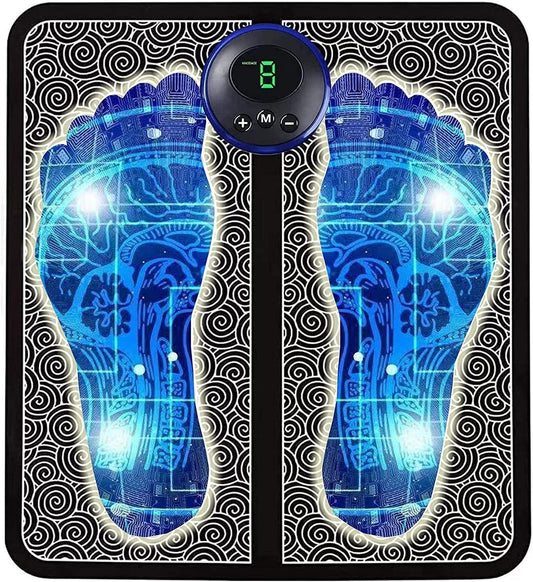 Vibrating Bubble Electric Ems Foot Massager Pad - CoolClings.com