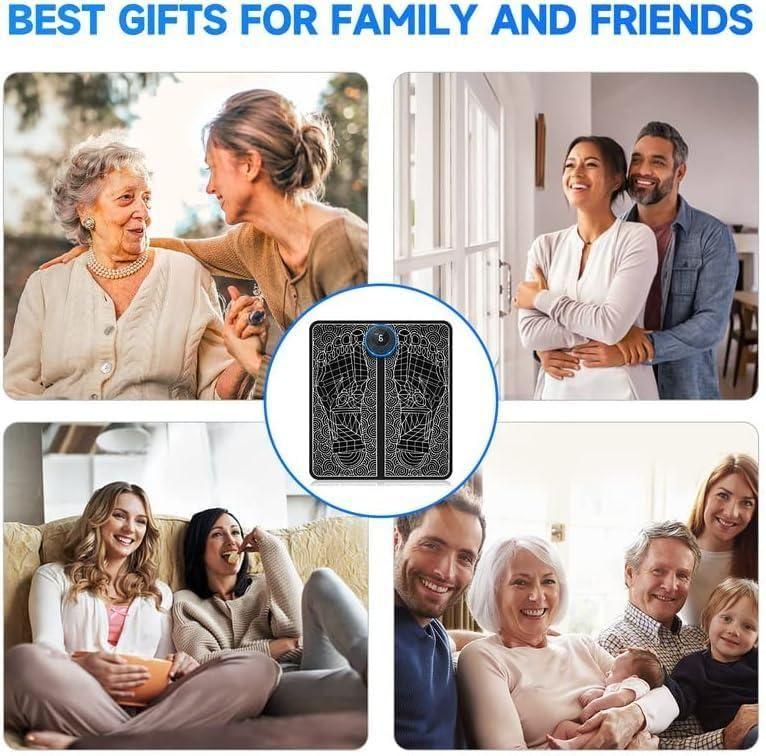 Vibrating Bubble Electric Ems Foot Massager Pad - CoolClings.com