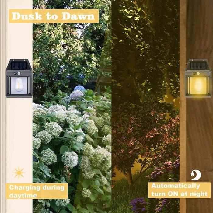 SunPower Outdoor Wall Light – Bright Nights, Zero Bills - CoolClings.com