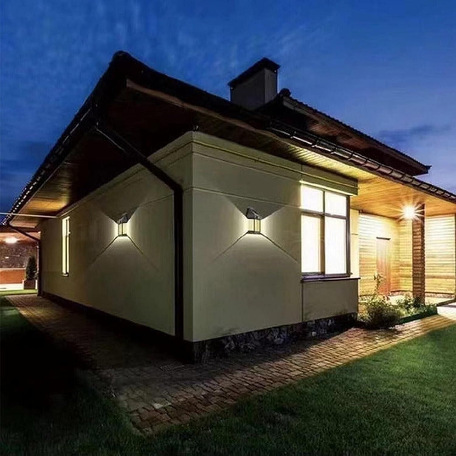 SunPower Outdoor Wall Light – Bright Nights, Zero Bills - CoolClings.com