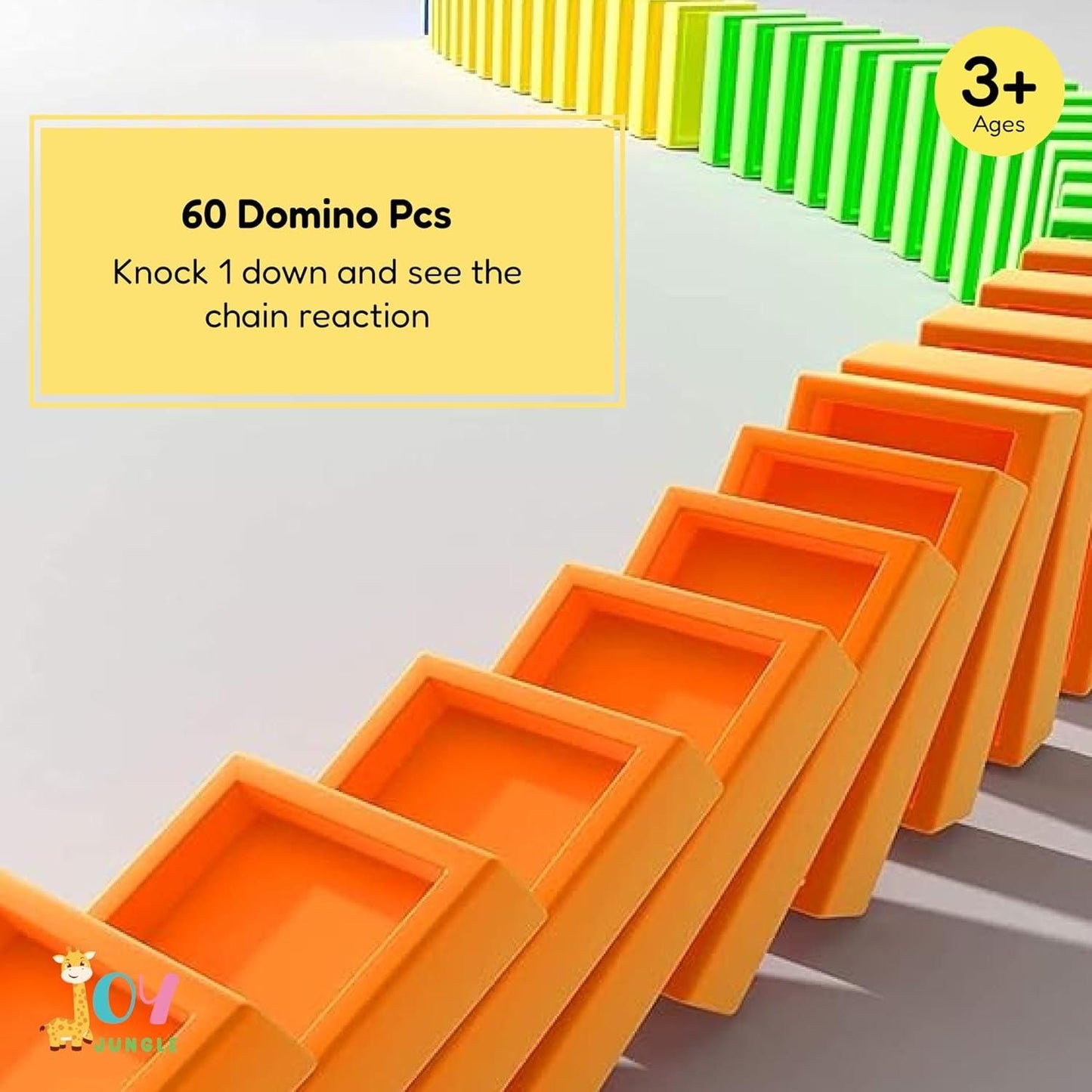 Train Toy Domino Set for Kids ? BPA-Free Plastic with Sound Effects� - CoolClings.com