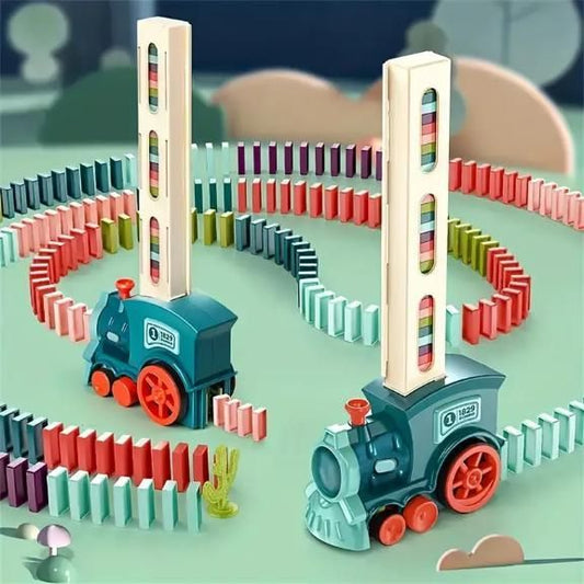 Train Toy Domino Set for Kids ? BPA-Free Plastic with Sound Effects� - CoolClings.com