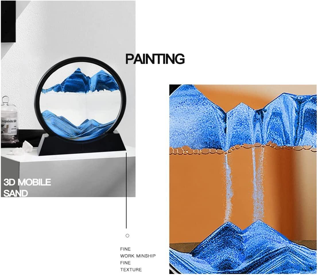 Relaxing Kinetic Sandscape Art Table Desk - CoolClings.com