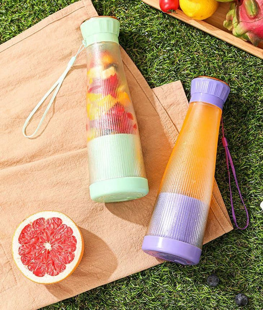 Portable Home Electric 6-Blade Juicer with USB Charging - CoolClings.com