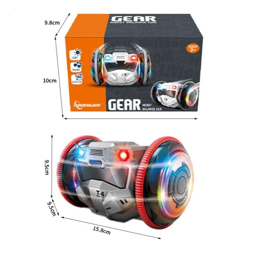 360° Rotating RoboMaxCar Toy — Pure Joy for Kids - CoolClings.com