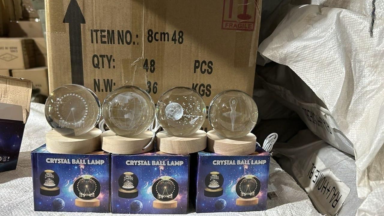 3D Crystal Lamp Ball(Assorted Design) - CoolClings.com