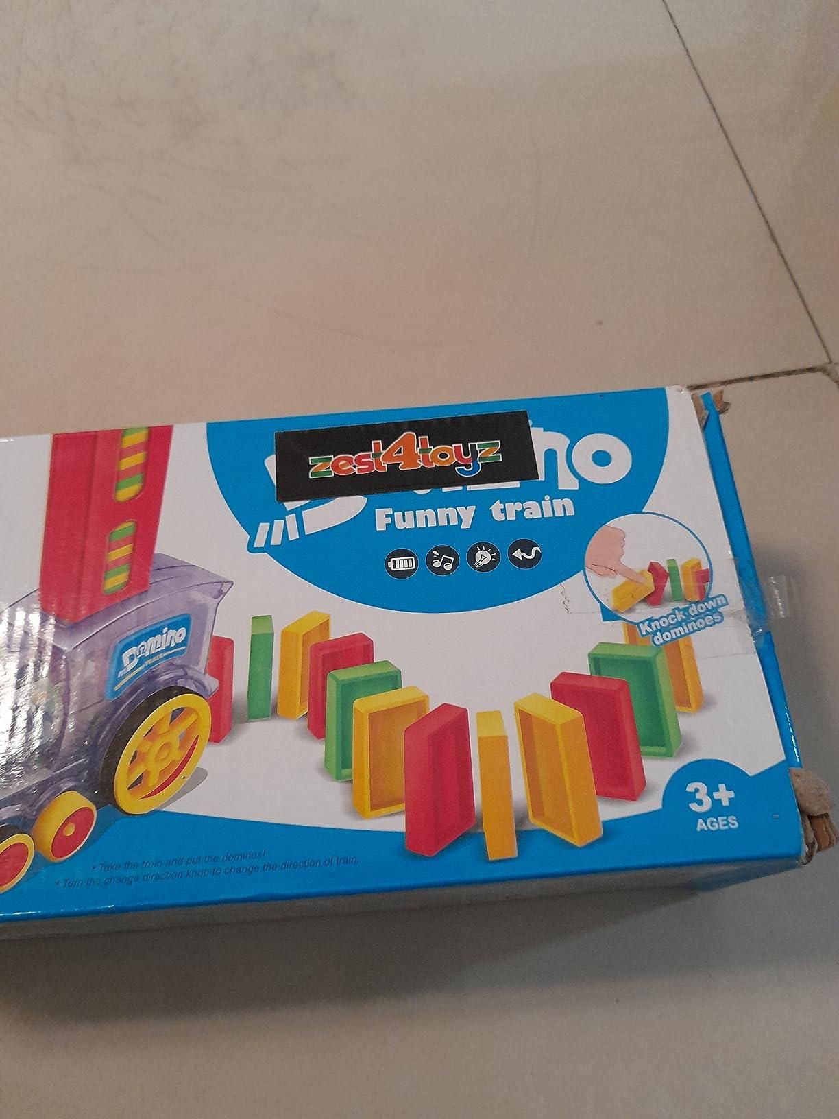 Train Toy Domino Set for Kids ? BPA-Free Plastic with Sound Effects� - CoolClings.com