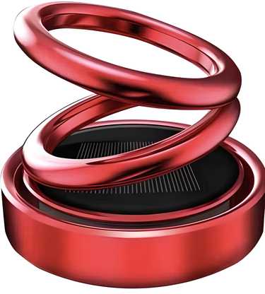 Car/Room Air Freshener- Solar Power Rotating Car/Room Air Freshener Perfume, Long Lasting French Organic Fragrance - CoolClings.com