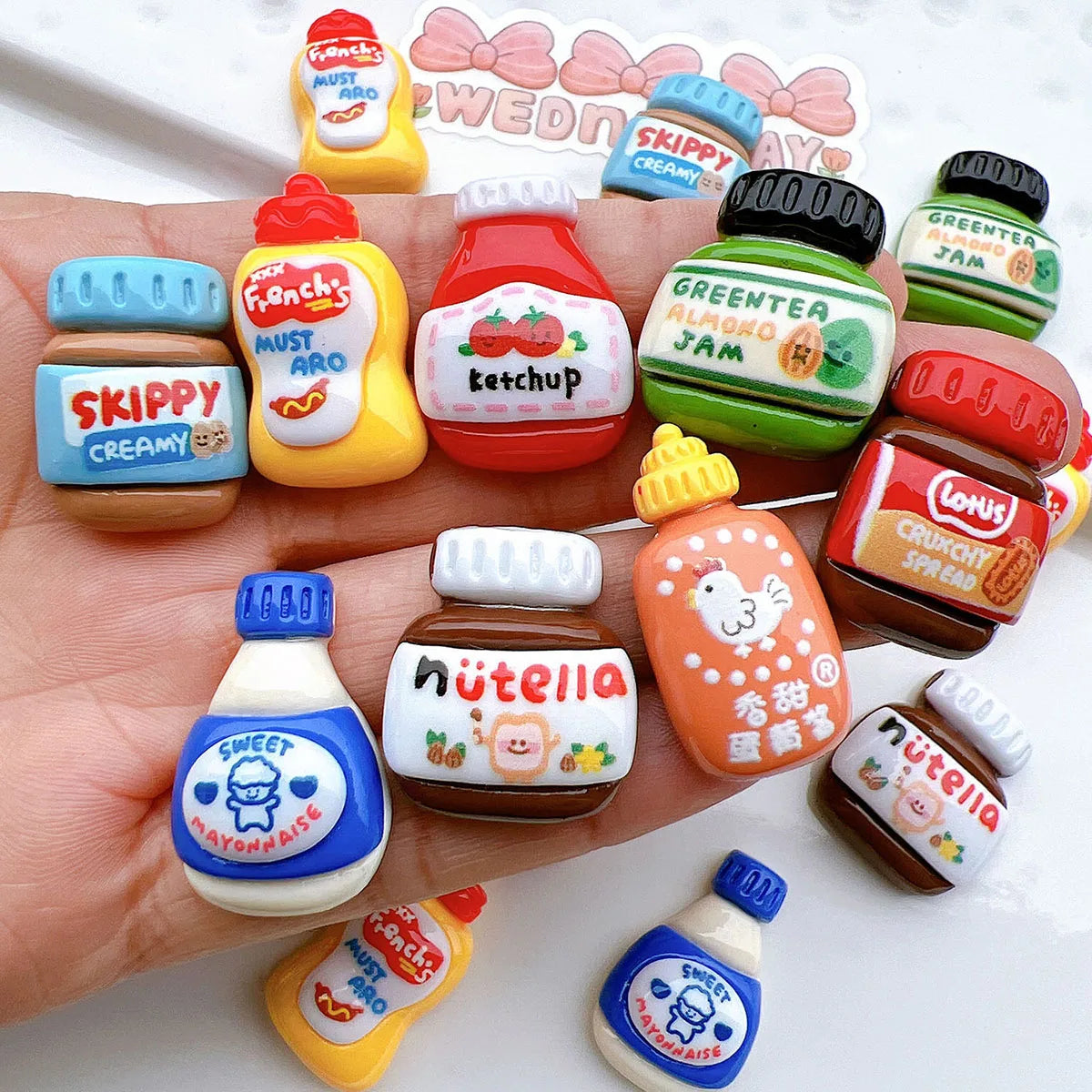 Cartoon Food Fridge Magnets (8 Pcs) - CoolClings.com