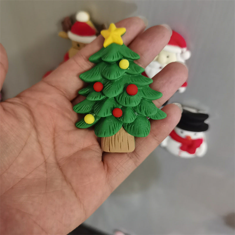 Fridge Magnet for Christmas- Elk, Santa Claus, Snowman Magnets - CoolClings.com